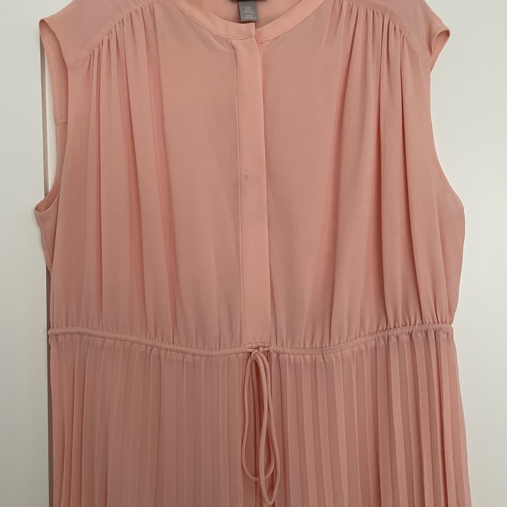 H&M Blush Pink Sleeveless Dress